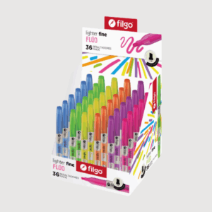 Resaltador Filgo Lighter Fine Flúo – Expositor x36.
