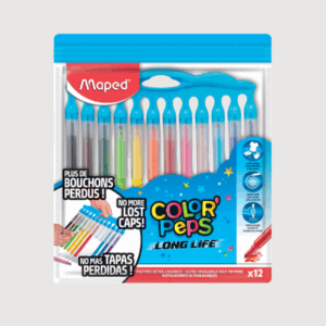Marcadores Finos Maped Long Life x12
