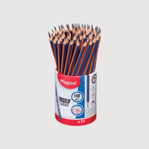 Lápiz Negro Maped HB2 x72 un.