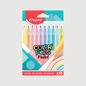 Marcadores Finos Maped Ocean Pastel x10