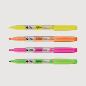 Resaltador Filgo Lighter Fine – Blíster Flúo x4