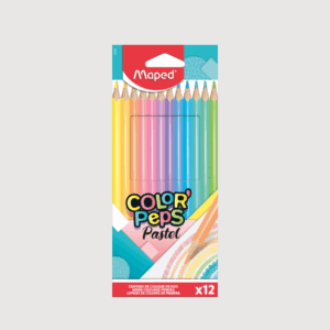 Lápiz Maped Pastel x12