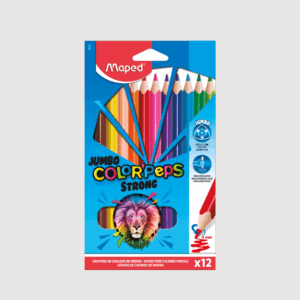 Lápiz Maped Jumbo STRONG x12