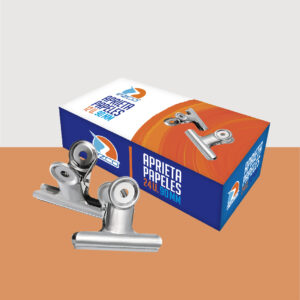 Aprietapapel Niquel Ezco – 90 mm.