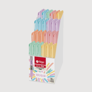 Resaltador Filgo Lighter Fine Pastel – Expositor x72.