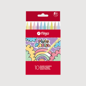 Marcadores Filgo 2220 / Pinto Pastel x10