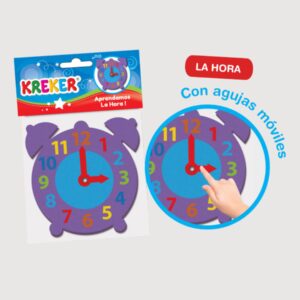 Didácticos KREKER – Aprendamos la hora (381)