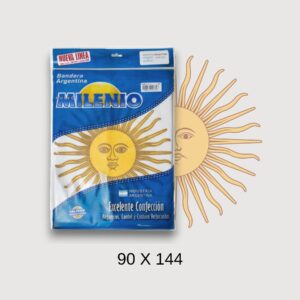 Bandera Argentina MILENIO 90×144 – ALTA TENACIDAD