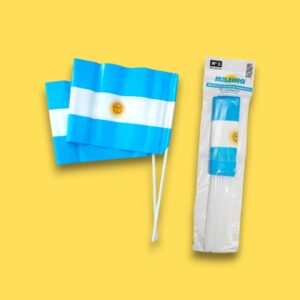 Bandera Argentina MILENIO – Plástica N4 17X24
