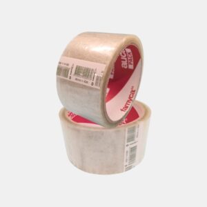 CINTA ADHESIVA DE EMBALAR TRANSPARENTE AUCA – 48MM X 40MTS