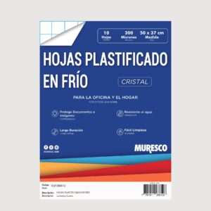 Hojas Plastificado en Frio Muresco – 50X37