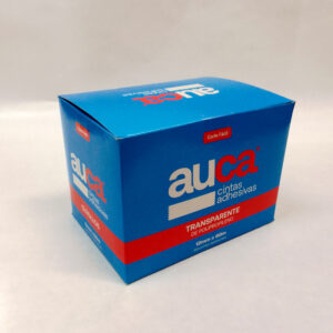 CINTA ADHESIVA AUCA CORTE FÁCIL – 12MM X 60MTS