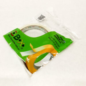CINTA ADHESIVA DOBLE FAZ CBX – 12MM X 10MTS