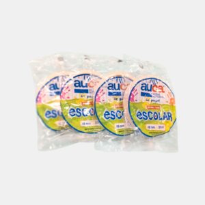 CINTA ADHESIVA DE PAPEL – 12MM X 40MTS