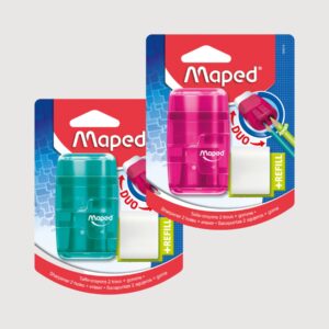 Sacapuntas-Goma Maped CONNECT Colores Clásicos