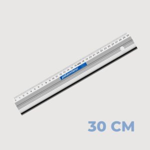 Regla de Aluminio c/Perfil para corte – Plantec 30cm.