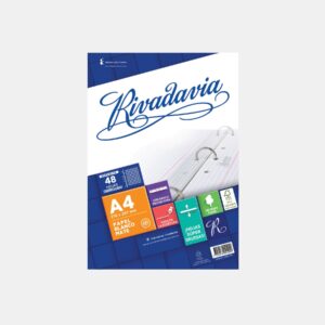 Repuesto A4 RIVADAVIA C/Banda Cuadriculado x48hjs.
