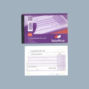 Talonario Comprobante de Caja 409 TALOFFICE
