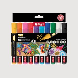 Marcador pintura al agua Filgo – TNT 3.0 MM x 10un.