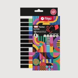 Marcador pintura al agua – Filgo TNT Marker x 12 un.