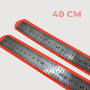 Regla Acero Inoxidable 40cm.
