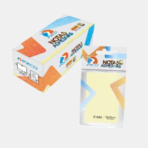 Notas Adhesivas EZCO | 100hjs. 50×75 mm
