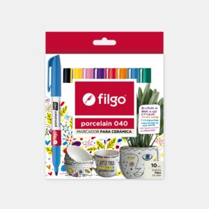 Marcador para Cerámica y Porcelana FILGO x10 Surt.