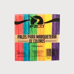 Palitos de Helado EZCO – Color x50un.