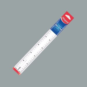 Regla Maped Cristal Eco 30cm.