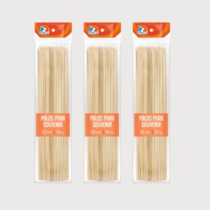 Palitos de Brochette EZCO – 25 cm. x50un.