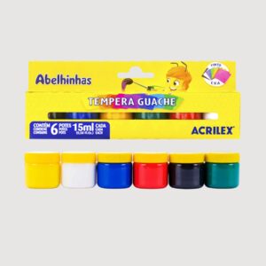 Tempera ACRILEX Pote 15ml x6 | Surtidos