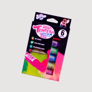 Tempera sólida SIFAP Flúo x6
