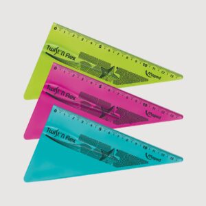 Escuadra Escolar Maped Twist’n Flex 60° 15cm.