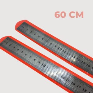 Regla Acero Inoxidable 60cm.