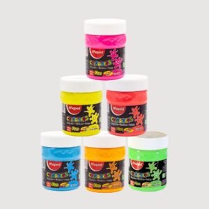 Tempera Maped POTE 250 gr | Flúo