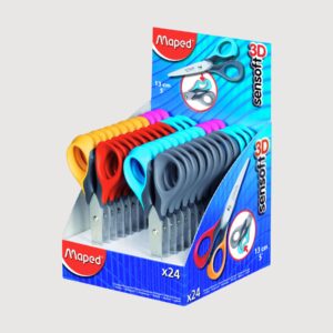 Tijera Maped Sensoft 13 cm.