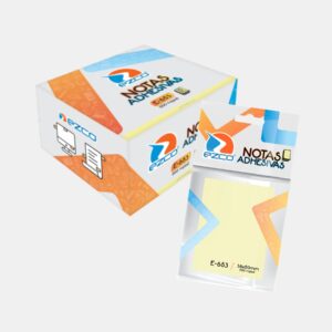 Notas Adhesivas EZCO | 100hjs. 40×50 mm