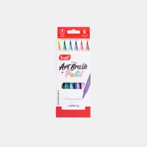 Marcador Art Brush Trabí – Pastel x 6un.