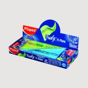 Escuadra Escolar Maped Twist’n Flex 60° 15cm.