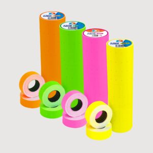 Rollos P/Etiquetadora EZCO Flúo x 10un.