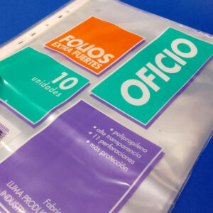 Folios Oficio – Extra Fuerte x 10 un.
