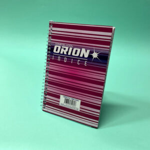 Libreta con índice ORION N° 4060 – 40 hjs. Rayada