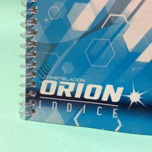 Libreta con índice ORION N° 4030 – 40 hjs. Rayada