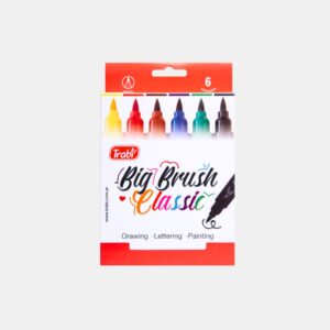 Marcador Big Brush Trabí – Clásicos x 6un.