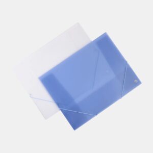 Carpeta 40×53 traslúcida 3 solapas c/elástico FW