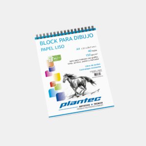 Block Artístico A4 Plantec (5622) 150 grs. 40 hojas