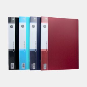 Carpeta plástica A4 c/20 folios FW