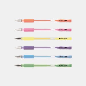 Bolígrafo Roller GEL POP Pastel x6