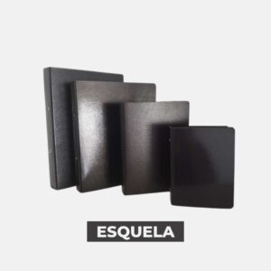 Carpeta de fibra negra – 2A30 Esquela