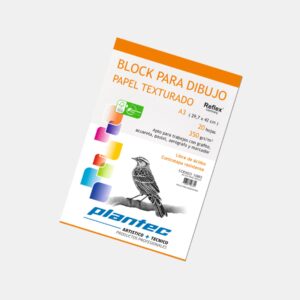 Block Multitécnica Plantec (5662) A4 350 gr. 20 Hojas.